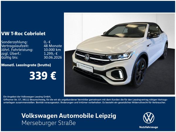 Volkswagen T-Roc Cabriolet R-Line 1.5 TSI AHK*NAVI