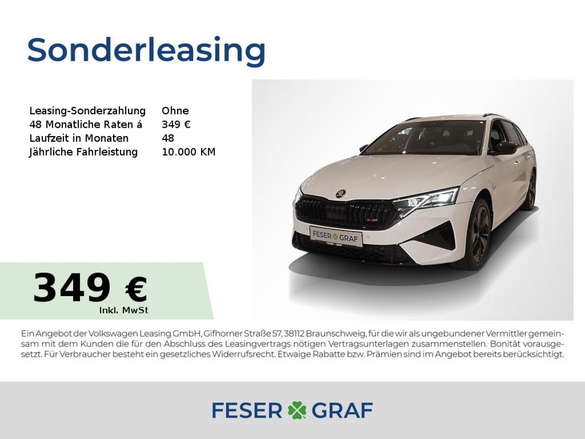 Skoda Octavia Combi RS 2,0 TSI DSG - AHK,NAVI,SHZ,ACC