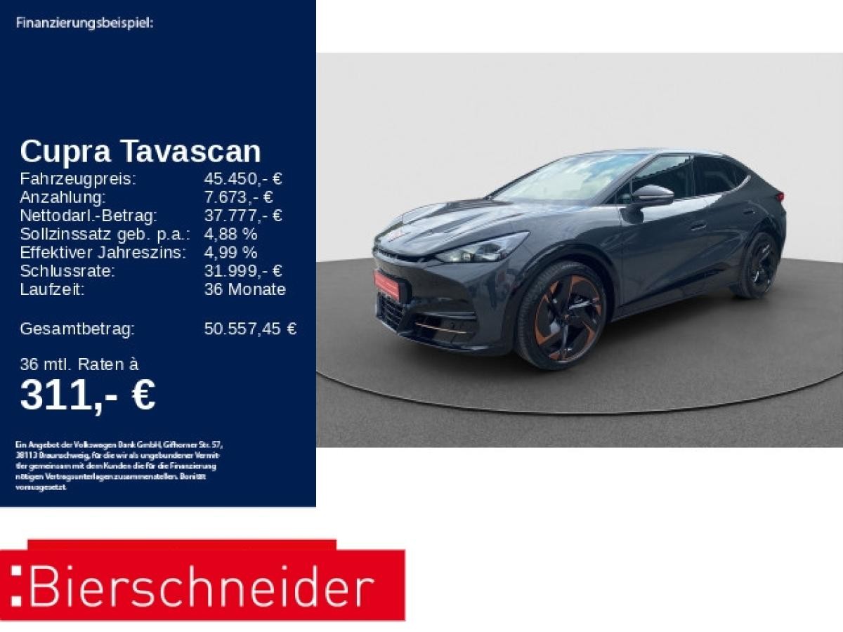 Cupra Tavascan 4Drive VZ WÄPU SENNH HuD PANO