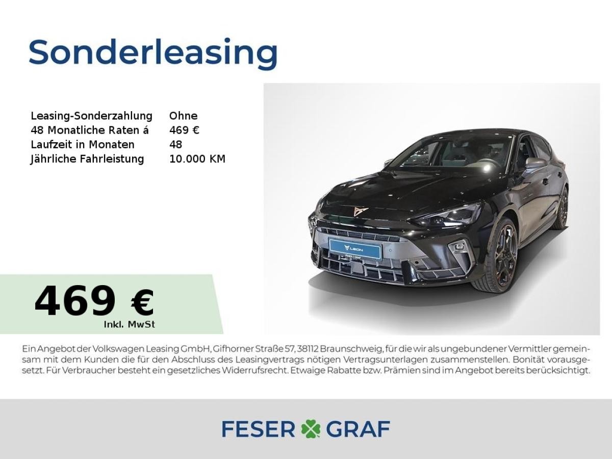 Cupra Leon VZ 2.0 TSI Sennheiser, 19 Zoll, SHZ