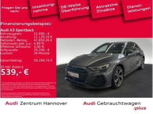 Audi A3 Sportback S line 45 TFSIe Head-Up Matrix Kamera SONOS ACC
