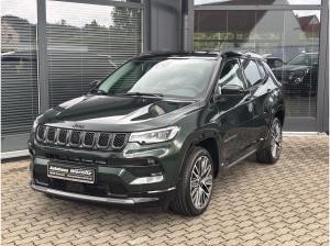 Jeep Compass 1.5 E-Hybrid Summit Automatik *LEDER*LED*SHZ*PDC*ACC*360Grad*19Zoll*SOFORT*