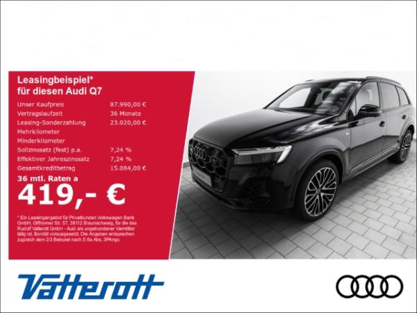 Audi Q7 55 TFSIe S line business AHK B&O Pano HUD