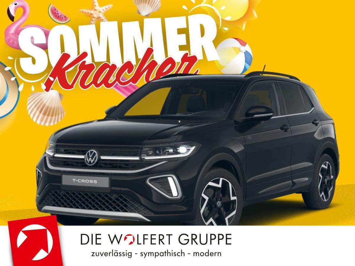 Volkswagen T-Cross R-Line 1.0 TSI OPF (116 PS) DSG *NAVIPRO*AHK*GANZJAHRESREIFEN*