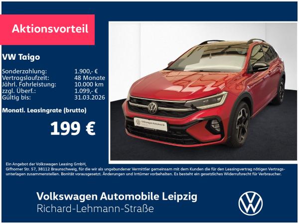 Volkswagen Taigo R-Line 1,.5 TSI Preisvorteil 7729 €