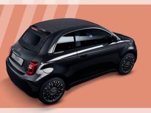 Fiat 500e "La Prima" Carbio 42 kWh - Sonne ☀️ Cabrio 🚘 - was will man Meer 🌊 ?