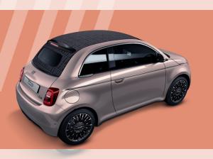 Fiat 500e "La Prima" Carbio 42 kWh - Sonne ☀️ Cabrio 🚘 - was will man Meer 🌊 ?