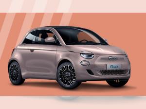 Fiat 500e "La Prima" Carbio 42 kWh - Sonne ☀️ Cabrio 🚘 - was will man Meer 🌊 ?