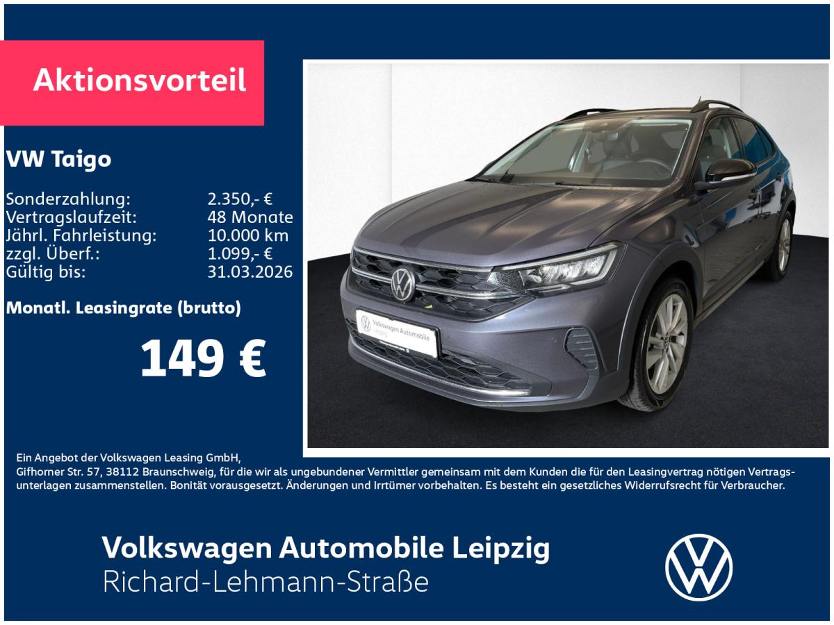 Volkswagen Taigo ENERGY 1.5 TSI Preisvorteil 5909 €