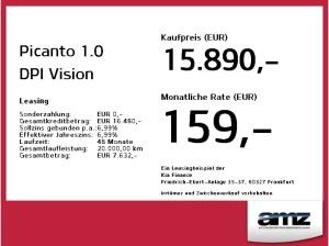 Kia Picanto 1.0 DPI Vision *NEU*Navi*Kamera*