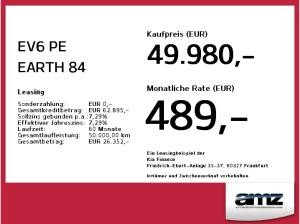 Kia EV6 PE EARTH 84 RWD Wärmepumpe *NEU*FACELIFT