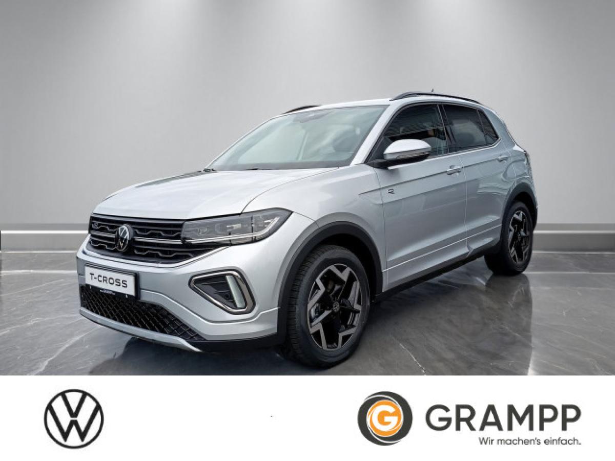 Volkswagen T-Cross R-Line 1.5 l TSI DSG (150 PS) AHK+GANZJAHRESREIFEN+KAMERA+NAVI *SOFORT VERFÜGBAR*