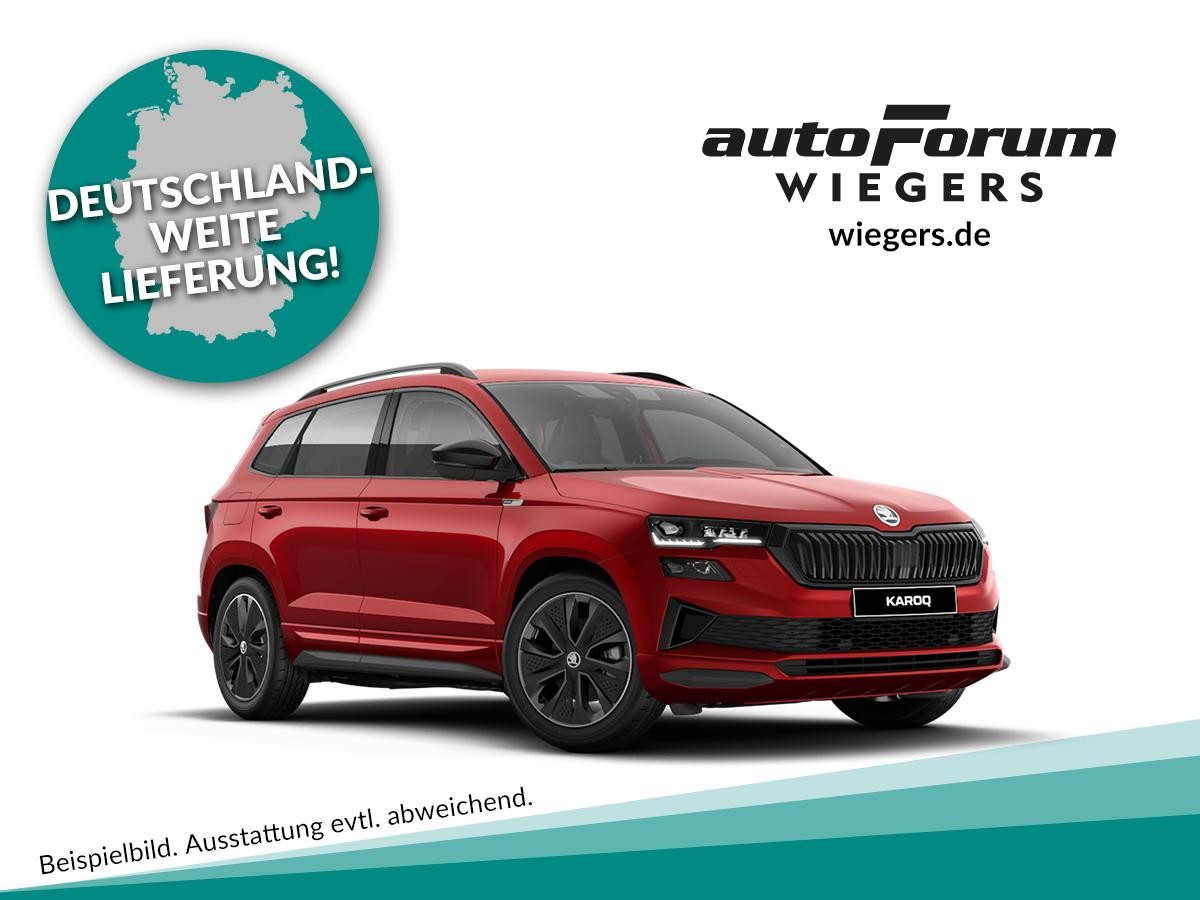 Skoda Karoq ++BEFRISTET BIS 31.10.2025++ Sportline 2.0 TSI 140 kW (190 PS) DSG 4x4