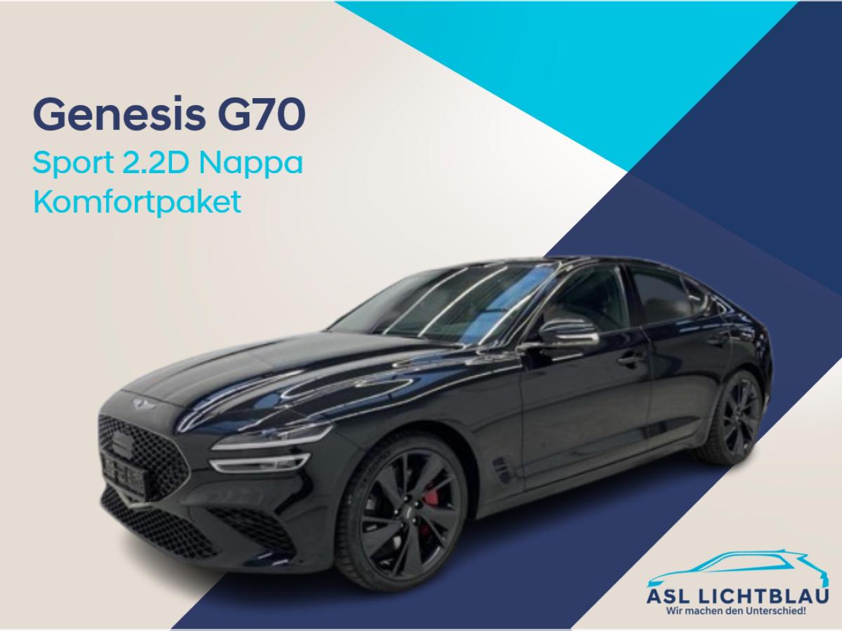Genesis G70 Sport 2.2D Nappa Lexicon Technik Komfortpaket