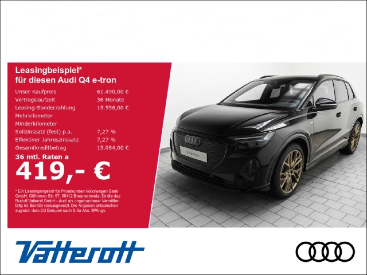 Audi Q4 e-tron e-tron 45 quattro S line edition Sonos AHK