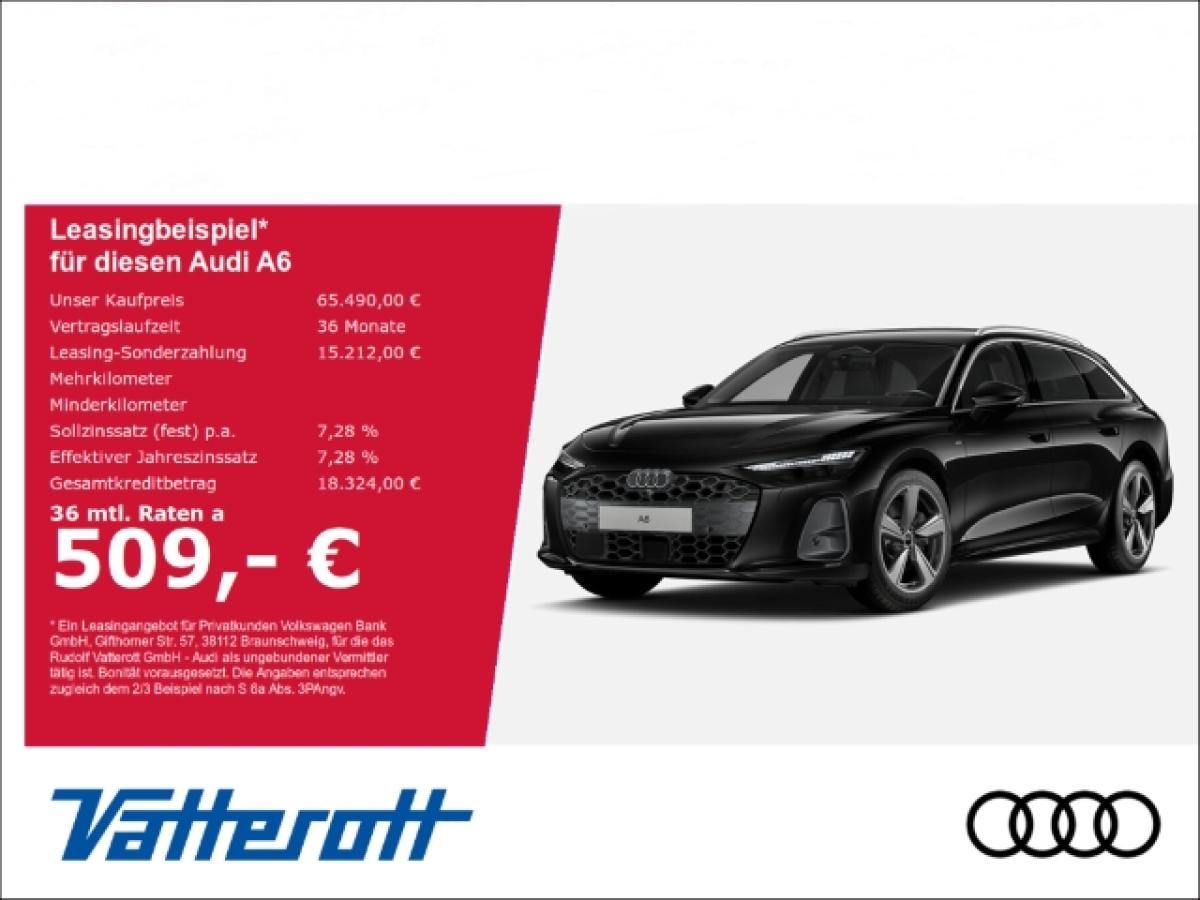 Audi A6 Avant e-hybrid quattro S tronic Gewerbeleasing