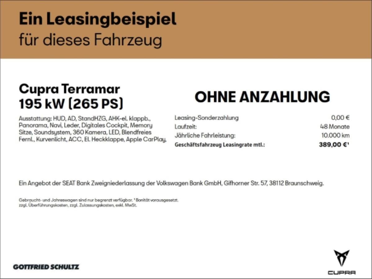 Cupra Terramar Americas Cup - Limited Edition - 2.0 TSI (Mülheim)