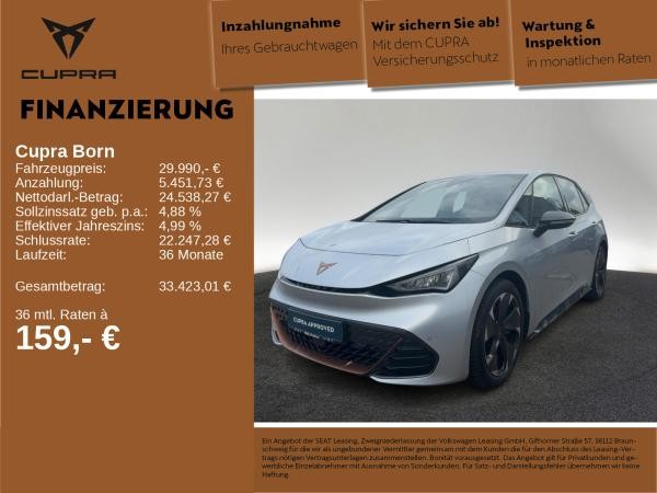 Cupra Born e-Boost electric R-KAM NAV LED WÄPU