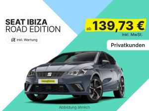 Seat Ibiza 1.0 TSI 85kW Road Edition DSG | inkl. Wartung & Verschleiß | Privat
