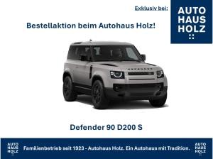 Land Rover Defender FACELIFT NEUWAGENAKTION 90er! 19ZOLL SCHWARZ - SCHWARZ PAKET - 360 KAMERA - SHZ - RESERVESPERRE - AB