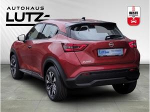 Nissan Juke Acenta 1.0 DIG-T EU6e LED Klimaautom DAB SHZ Spurhalteass. Fernlichtass. Verkehrszeichenerk.