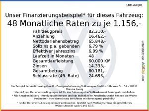 Audi A6 Avant TDI Beifahrerdisplay Navi Memory LED