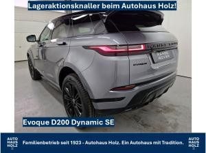 Land Rover Range Rover Evoque LAGERAKTION! D200 Dynamic SE - WINTERPAKET - PANORAMA - BLACK-PACK - 20ZOLL SCHWARZ - NAV - KAMERA