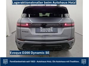 Land Rover Range Rover Evoque LAGERAKTION! D200 Dynamic SE - WINTERPAKET - PANORAMA - BLACK-PACK - 20ZOLL SCHWARZ - NAV - KAMERA