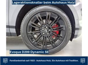 Land Rover Range Rover Evoque LAGERAKTION! D200 Dynamic SE - WINTERPAKET - PANORAMA - BLACK-PACK - 20ZOLL SCHWARZ - NAV - KAMERA