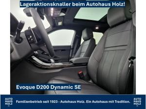 Land Rover Range Rover Evoque LAGERAKTION! D200 Dynamic SE - WINTERPAKET - PANORAMA - BLACK-PACK - 20ZOLL SCHWARZ - NAV - KAMERA