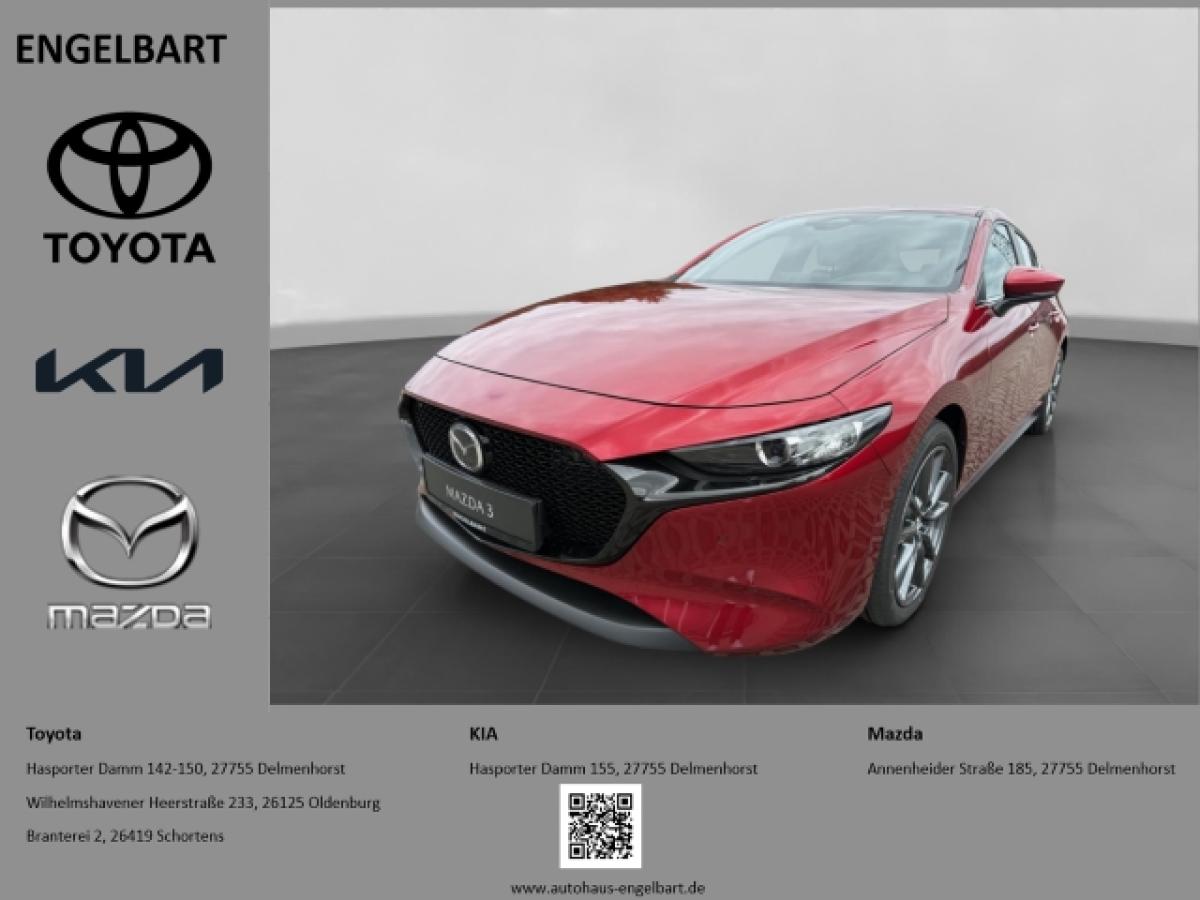 Mazda 3 Centre-line DASO met. Gar. Navi Bose 360 Kamera LED ACC Android Auto Musikstreaming