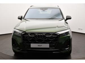 Audi SQ7 Audi exlusive Verde Ermes metallic HD Matrix LED-Scheinwerfer  Panorama-Glasdach Nachtsichtassistent
