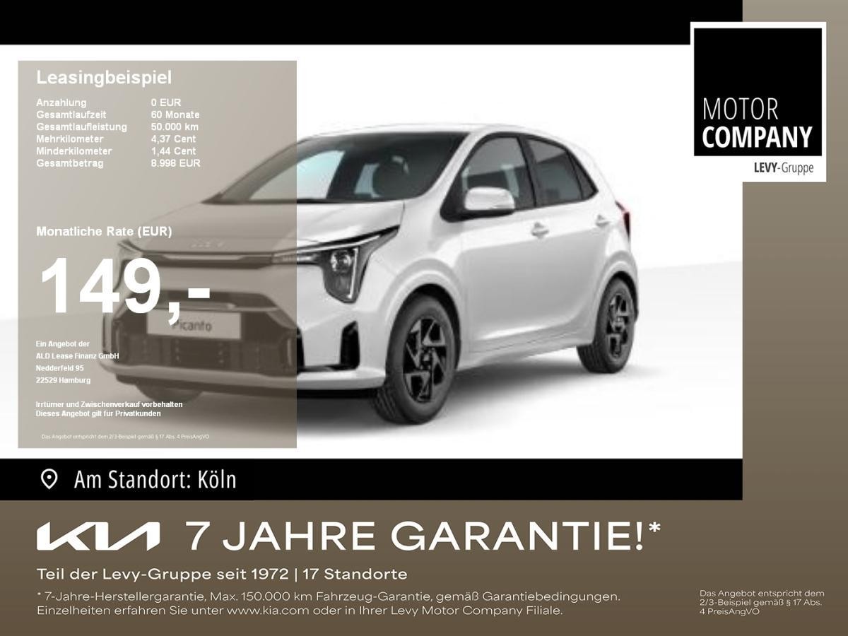 Kia Picanto 1.0 Vision ++MY26+Navi+R.Kamera+PDC+Alu++