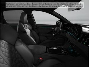 Audi Q6 e-tron quattro edition one blue S line Leder