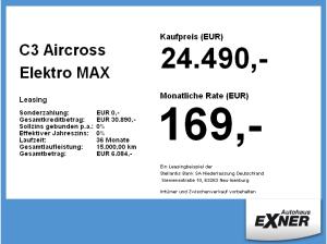 Citroën C3 Aircross Elektro MAX | FREI KONFIGURIERBAR | Gewerbe