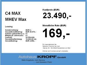 Citroën C4 MAX MHEV **Gewerbeknaller**
