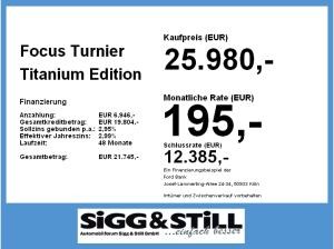 Ford Focus Turnier Titanium Edition 1.0 *INVENTURABVERKAUF*NAVI*LED*PDC*CAM*