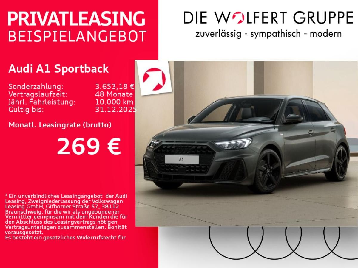 Audi A1 Sportback S line 30 TFSI S tronic*CARPLAY*LED*
