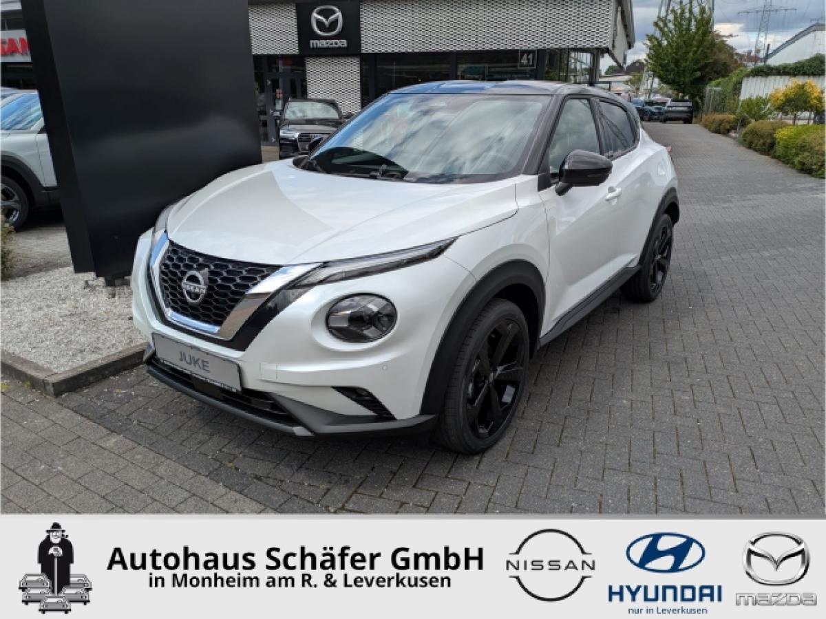 Nissan Juke TEKNA 1.0 DIG-T 114PS 7DCT Bose BFS 2-Farben Navi Leder digitales Cockpit Soundsystem