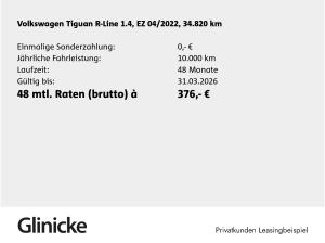 Volkswagen Tiguan 1.4 eHybrid R-Line Matrix LM 19" Navi RFK ACC