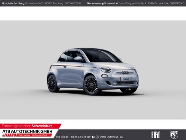Fiat 500e Cabrio 42 kWh LaPrima Navi LED ACC Apple CarPlay