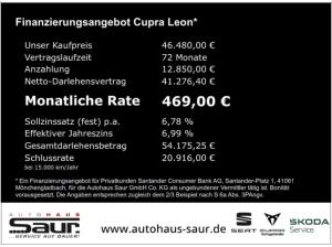 Cupra Leon VZ 2.0 TSI DSG PANORAMA MATRIX SENNHEISER SHZ KLIMA NAVI