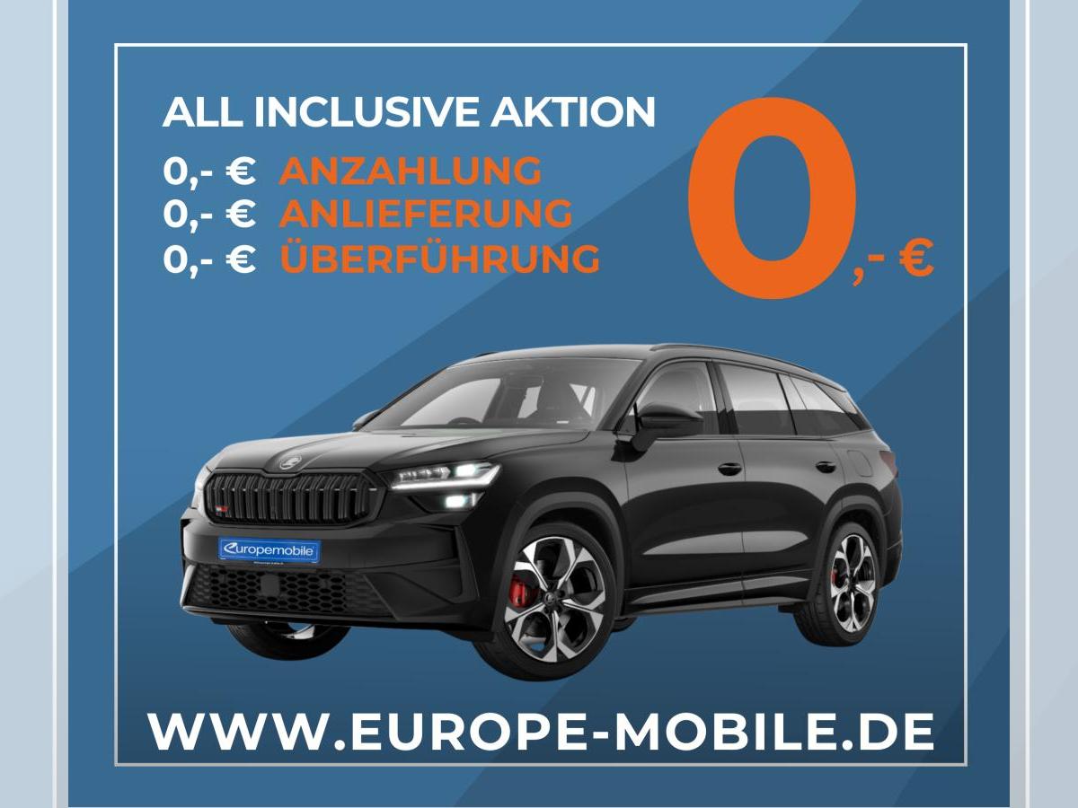Skoda Kodiaq RS 2.0 TSI 195kW DSG 4x4 2026 (UVP 68.576€/Alles inklusive) MATRIX/PANO/AHK/SUITE/5J.GARAN./UVM.