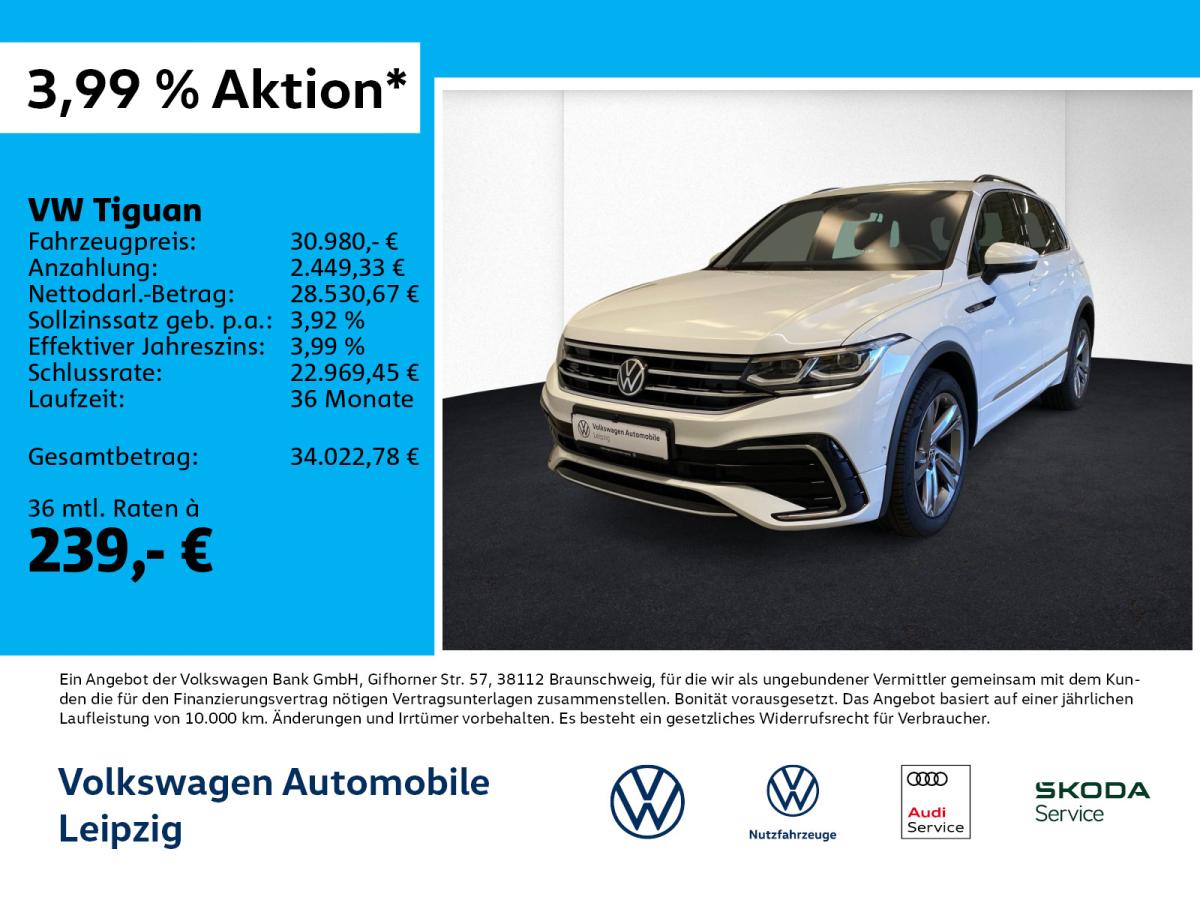 Volkswagen Tiguan 2.0 TDI R-Line 4M*IQ.LIGHT*AHK*Area View*