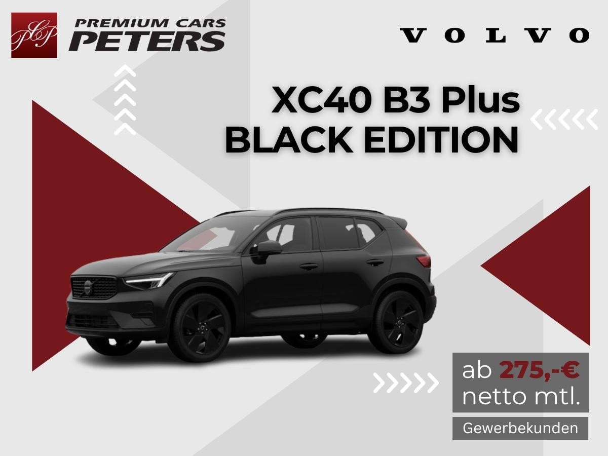 Volvo XC40 B3 Plus Black Edition | GEWERBEKUNDENANGEBOT |