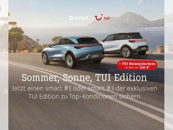 smart #1 Premium ✈️ TUI-Sonderedition inkl. 500€ Reisegutschein**❗️(Head-up/Soundsystem/Navi/Pano/LED+)