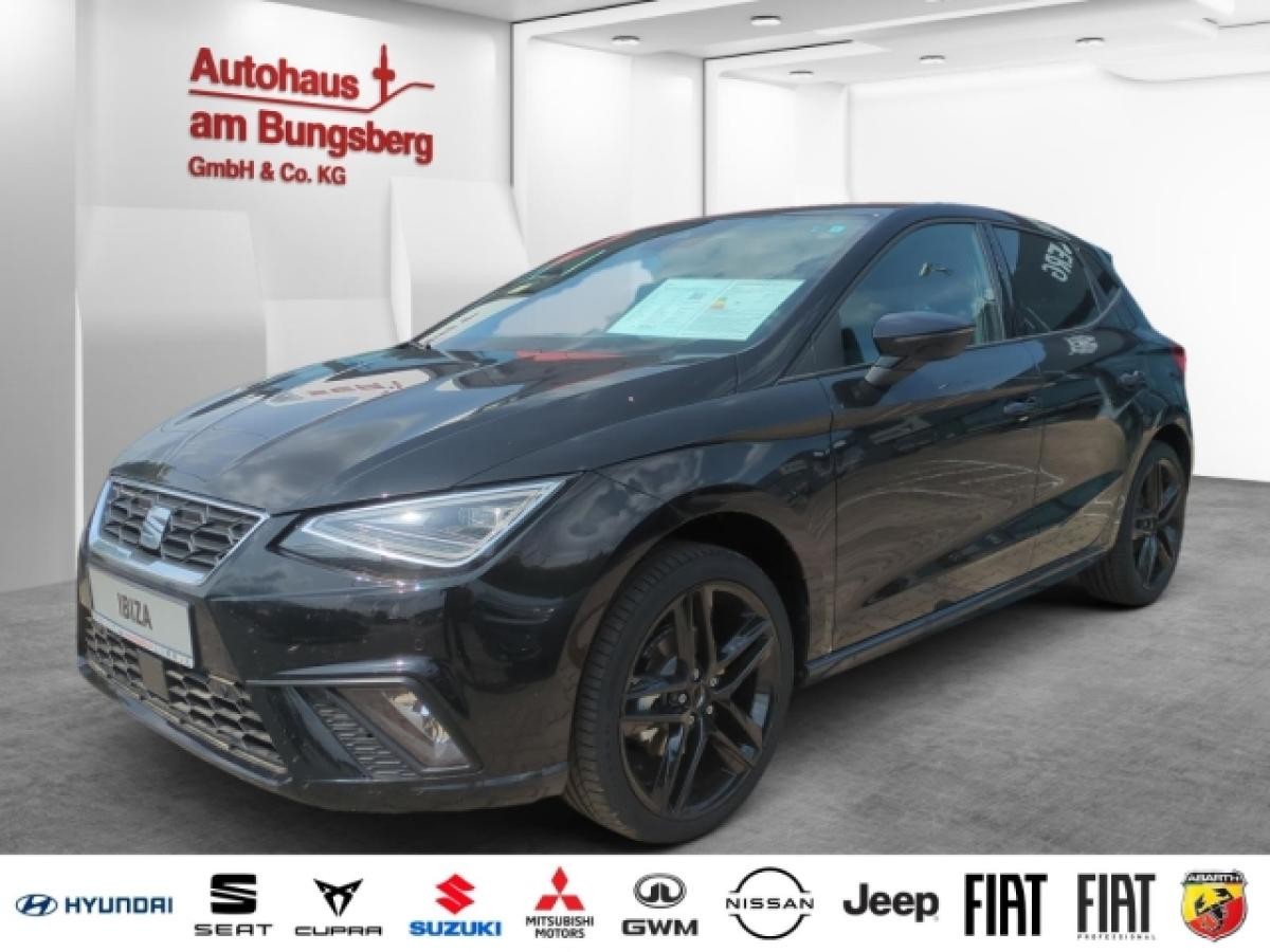 Seat Ibiza Black Edition 1.0 TSI DSG*Navi Digitales Cockpit LED Apple CarPlay Android Auto
