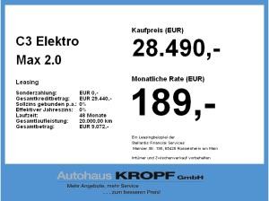 Citroën C3 Elektro Max **Elektrohammer**