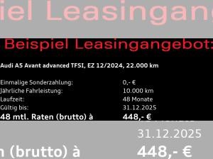 Audi A5 Avant advanced TFSI / Navi+, Tech, AHK, LED+