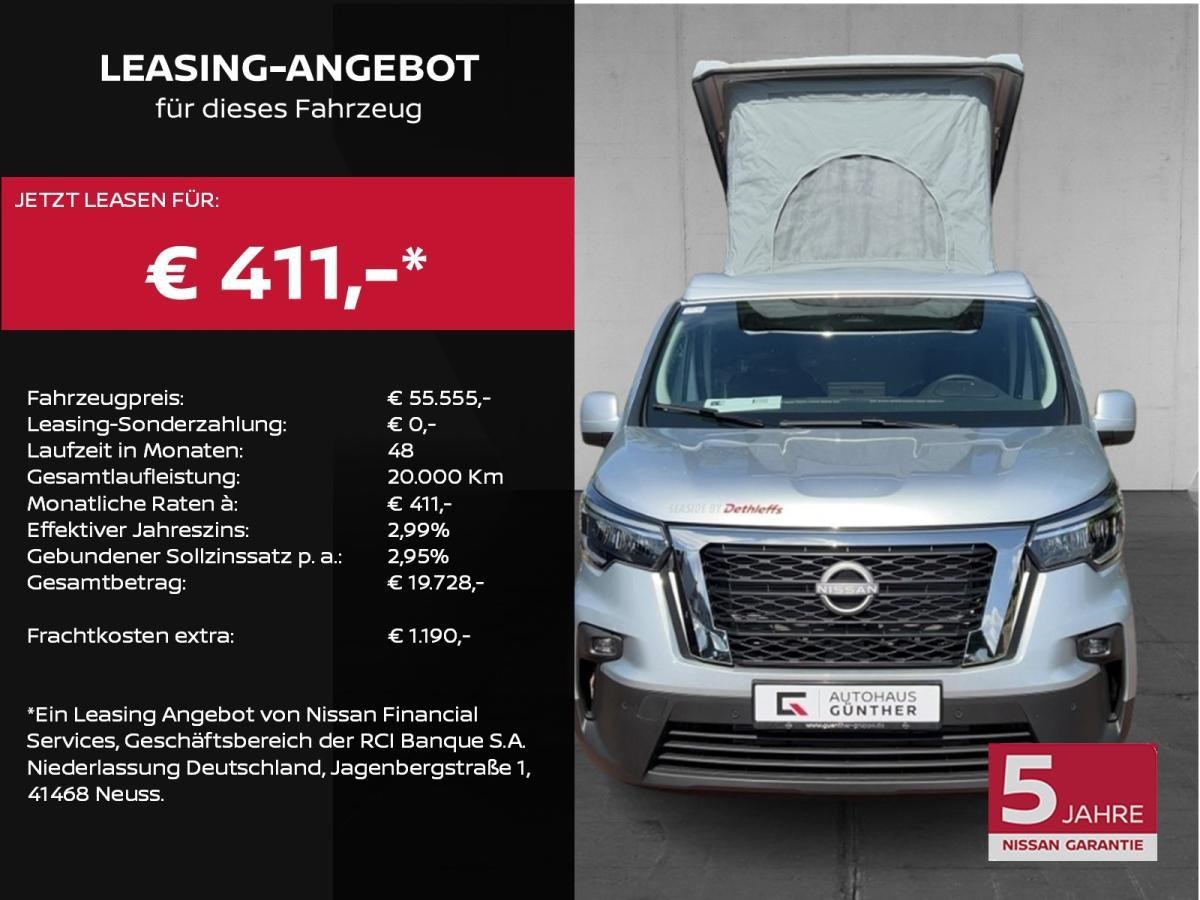 Nissan Primastar SEASIDE Revotion /Dethleffs dCi150 DCT